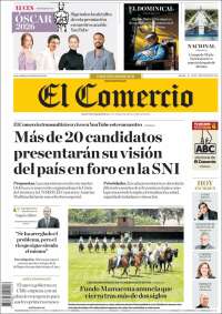 Portada de El Comercio (Peru)