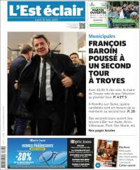 Portada de L'Est Eclair (France)