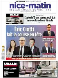 Portada de Nice-Matin (France)
