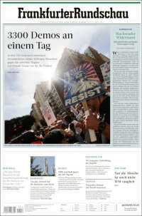 Portada de Frankfurter Rundschau (Germany)