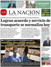 Portada de La Nación (Paraguay)