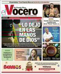 Portada de Vocero (Puerto Rico)