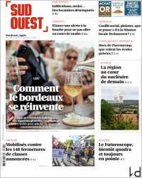 Portada de Sud Ouest (France)