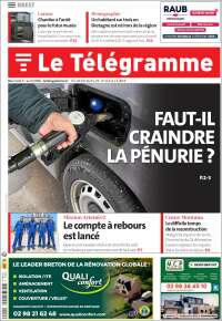 Portada de Télégramme (France)