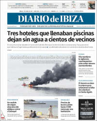 Portada de Diario de Ibiza (Spain)