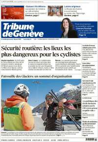 Portada de La Tribune de Genève (Switzerland)