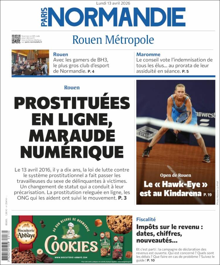 Portada de Paris Normandie (France)