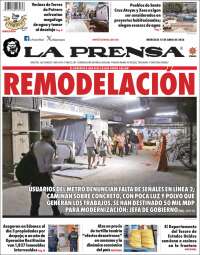 Portada de La Prensa (México)