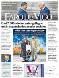 Portada de Faro de Vigo (Spain)