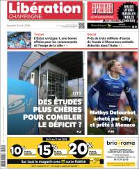 Portada de Libération Champagne (France)