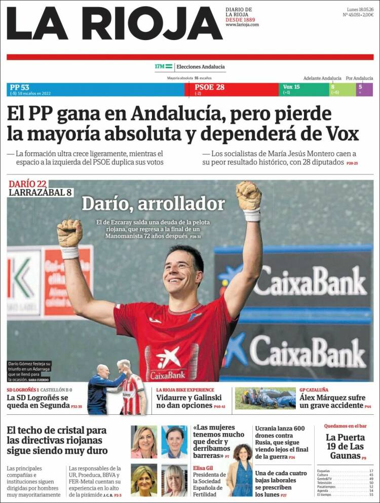 Portada de La Rioja (España)
