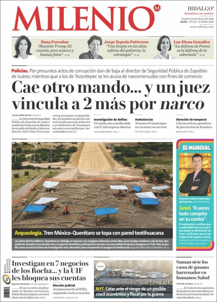 Portada de Milenio de Hidalgo (México)