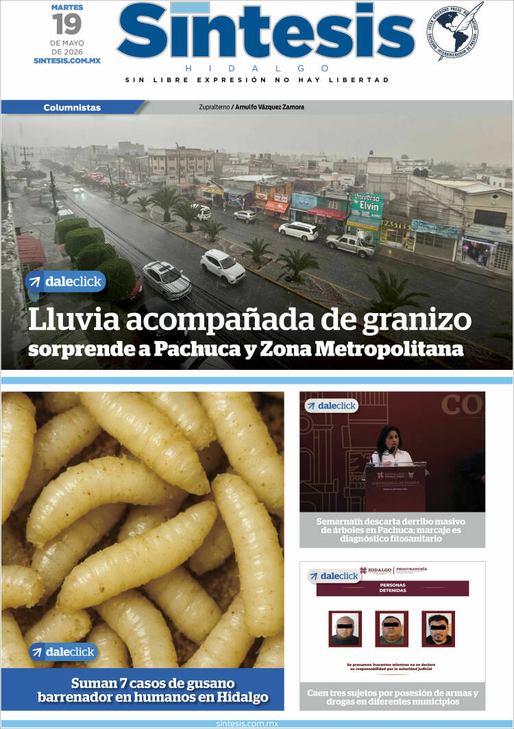 Portada de Sistesis - Hidalgo (México)