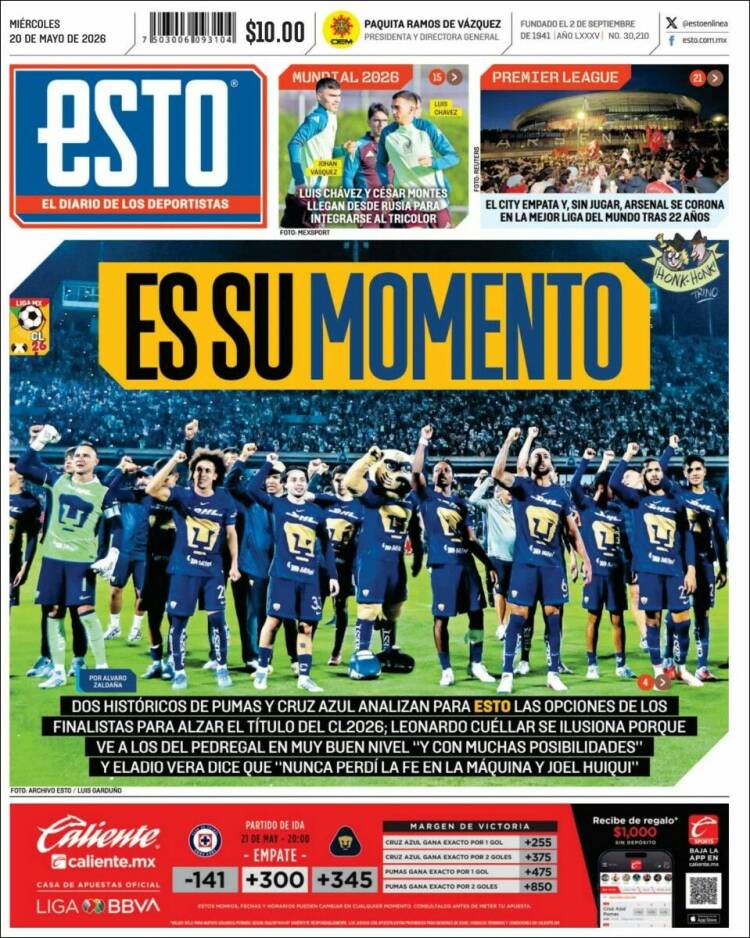 Portada de Esto (México)