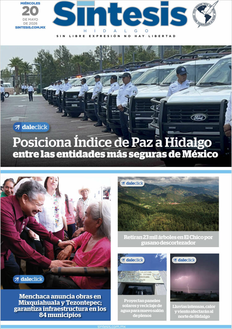 Portada de Sistesis - Hidalgo (México)