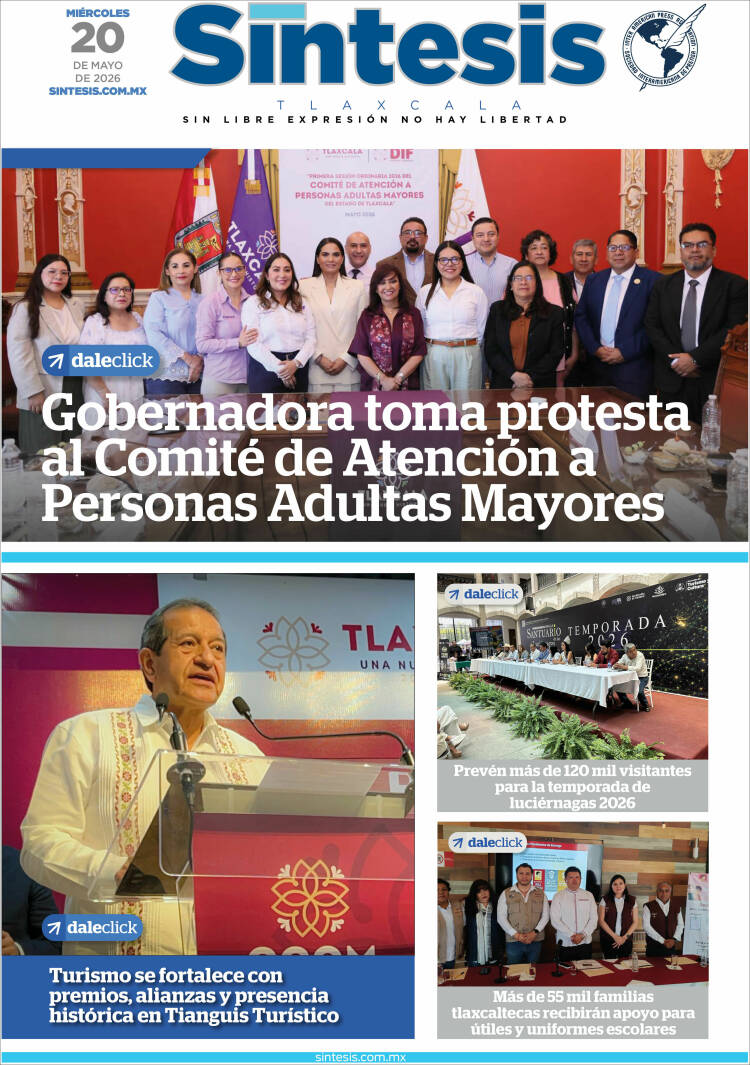 Portada de Síntesis de Tlaxcala (México)