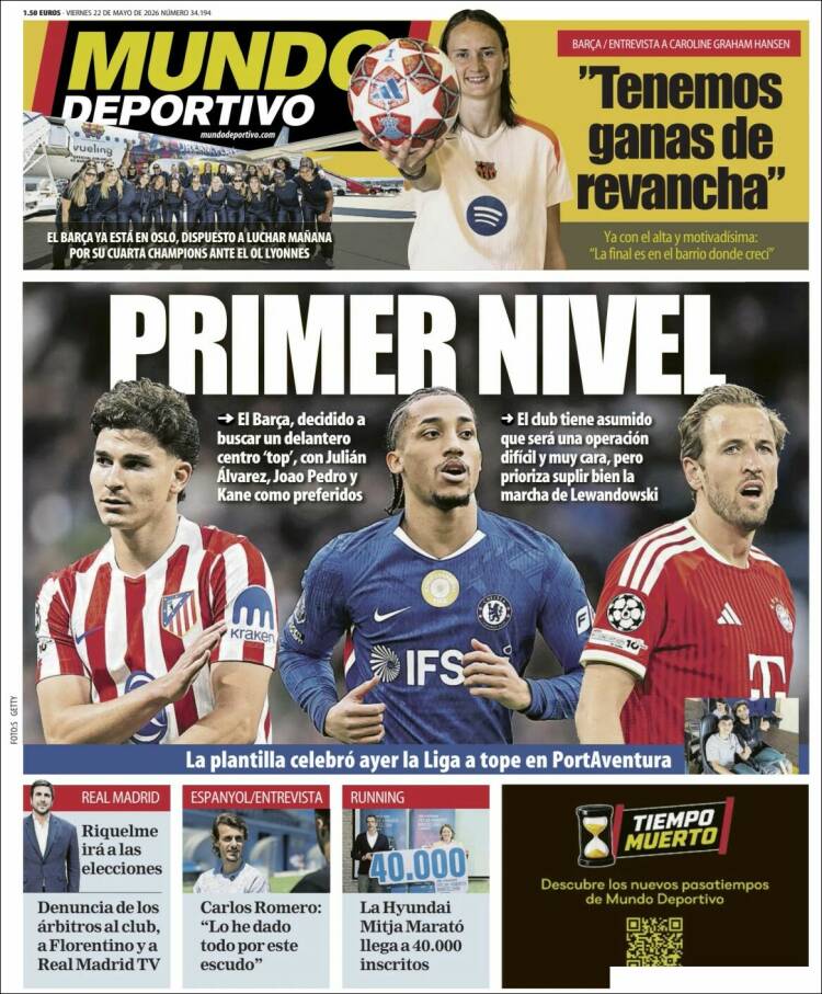 Portada de Mundo Atlético (España)