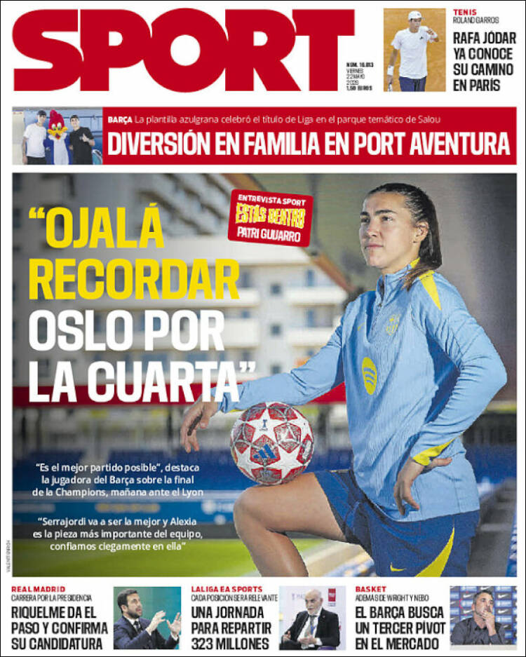 Portada de Sport (España)