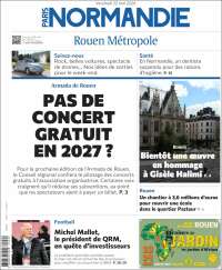 Portada de Paris Normandie (Francia)