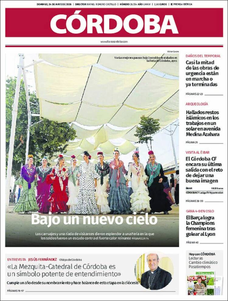 Portada de Diario de Córdoba (España)