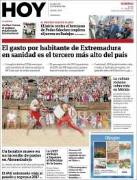 Portada de Hoy - Caceres (España)