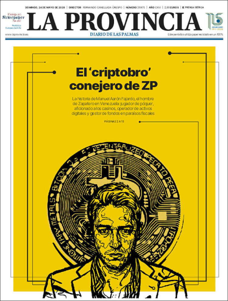 Portada de La Provincia (España)