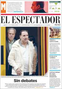 Portada de El Espectador (Colombia)