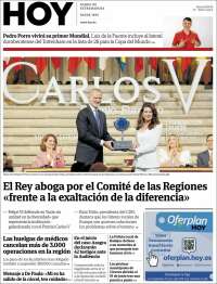 Portada de Hoy - Caceres (España)