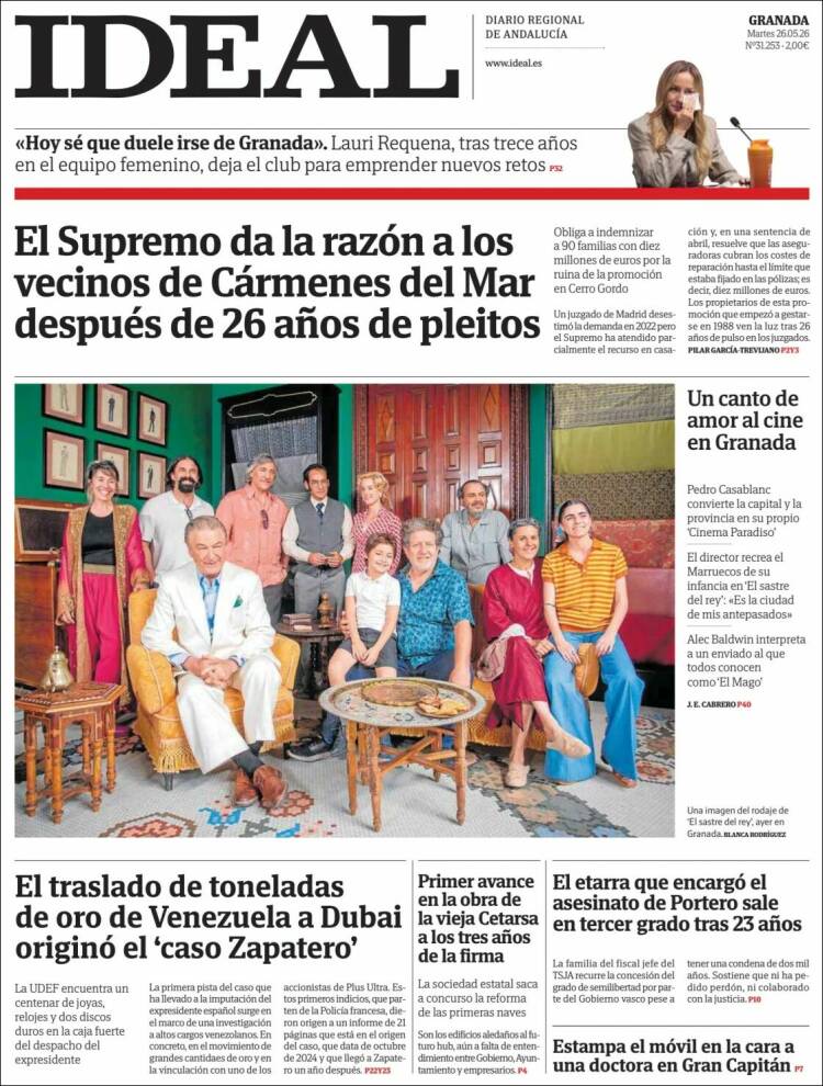 Portada de Ideal (España)