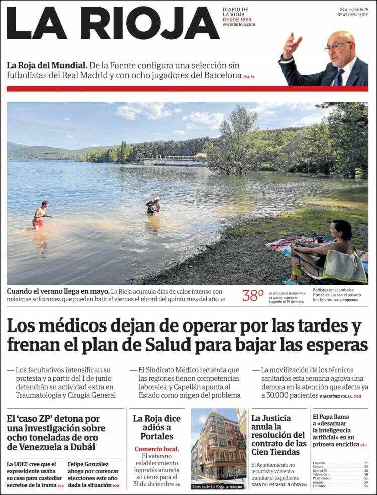 Portada de La Rioja (España)