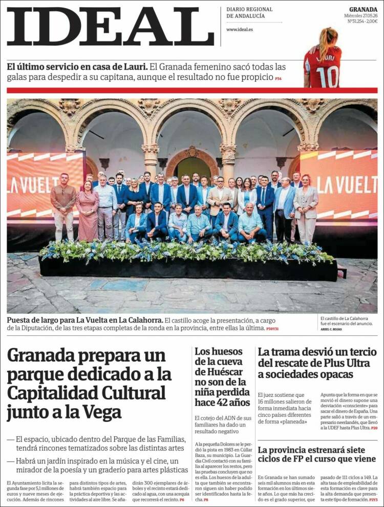 Portada de Ideal (España)