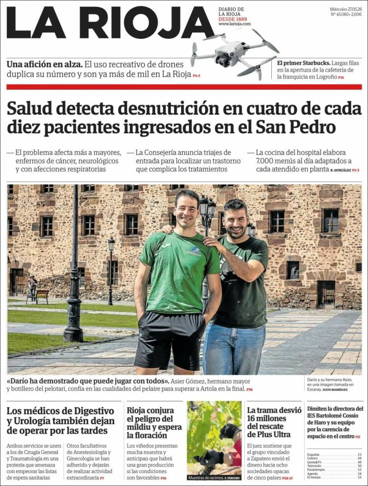 Portada de La Rioja (España)