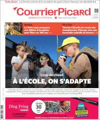 Portada de Courrier Picard (Francia)