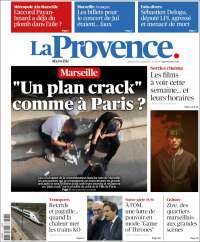 Portada de La Provence (Francia)
