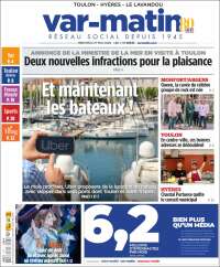 Portada de Var-Matin (Francia)