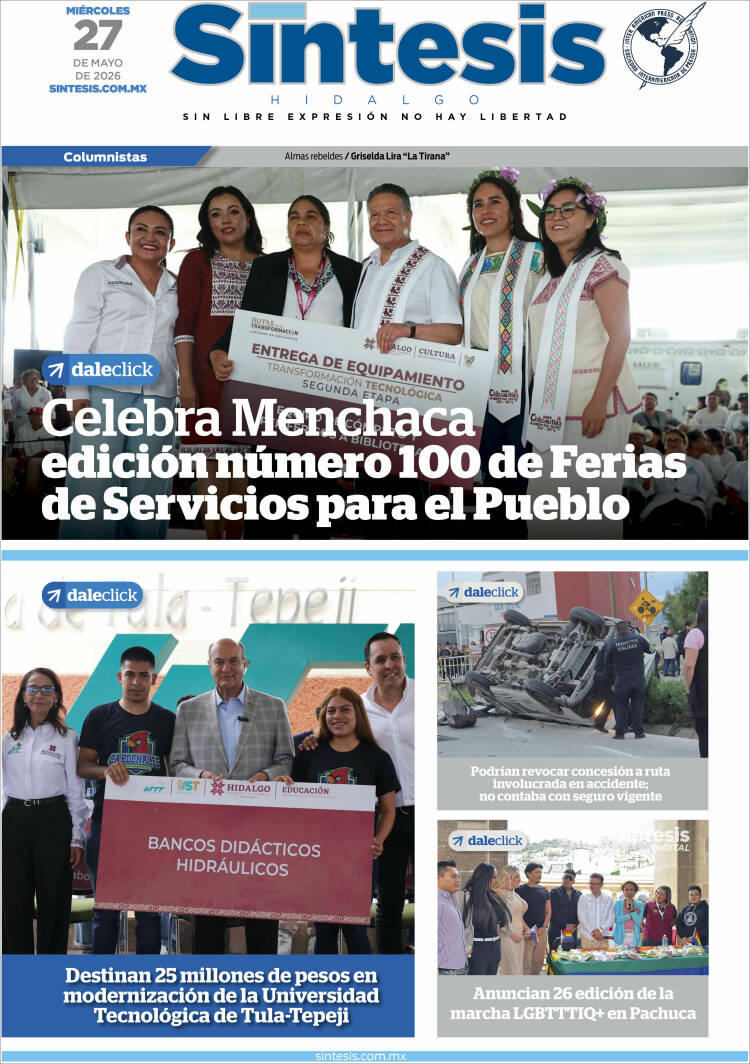 Portada de Sistesis - Hidalgo (México)
