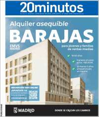 Portada de 20 Minutos - Madrid (España)