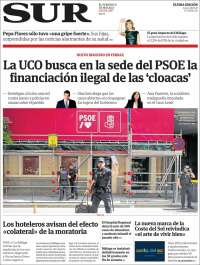 Portada de Diario el Sur (España)