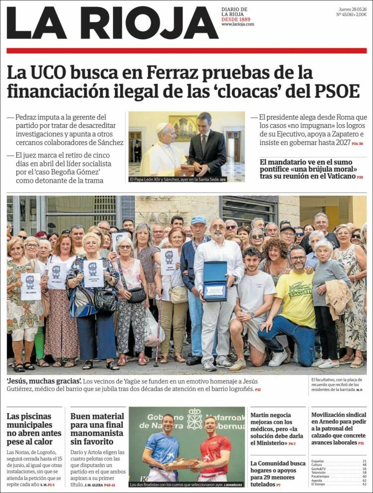 Portada de La Rioja (España)