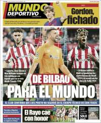 Portada de Mundo Deportivo Bizkaia (España)
