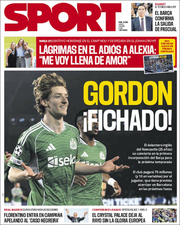 Portada de Sport (España)