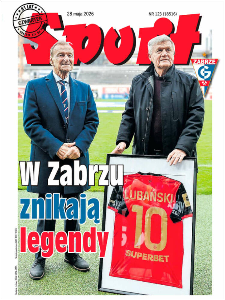 Portada de Katowicki Sport (Polonia)