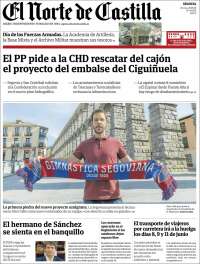 Portada de Norte de Castilla - Segovia (España)