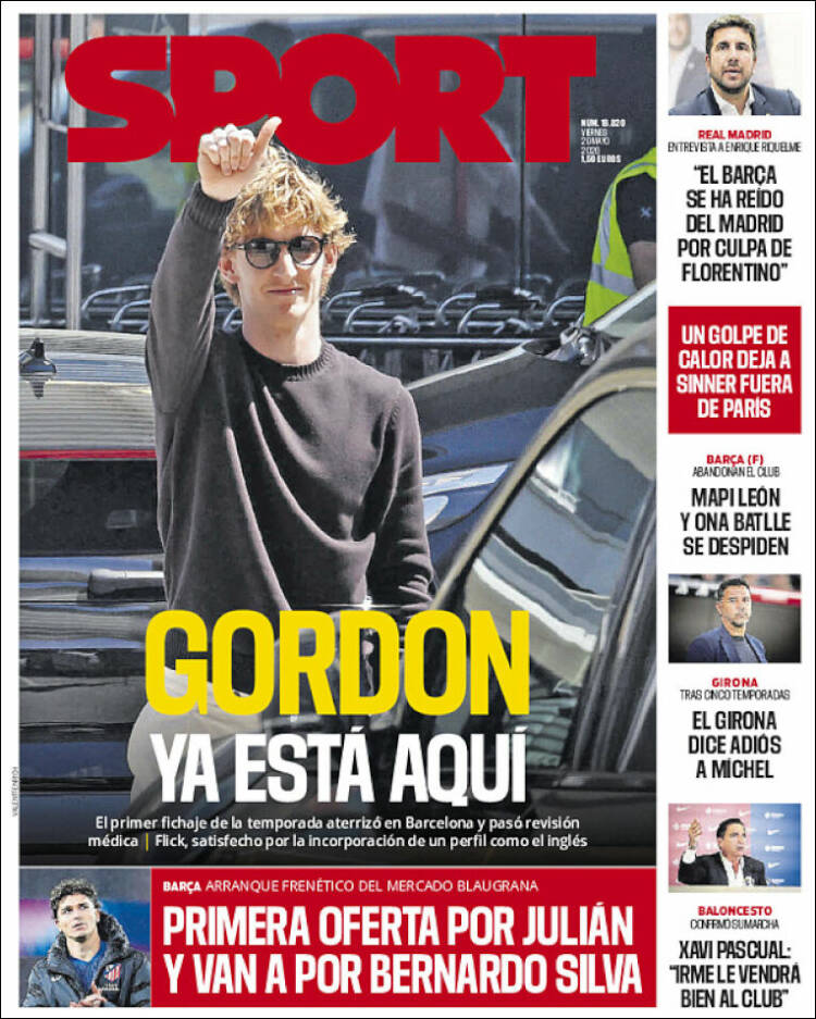 Portada de Sport (España)