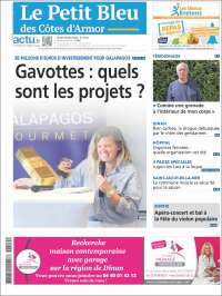Portada de Le Petit Bleu (Francia)