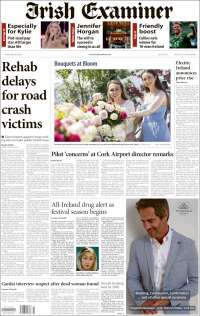 Portada de Irish Examiner (Irlanda)