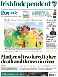 Portada de Irish Independent (Irlanda)