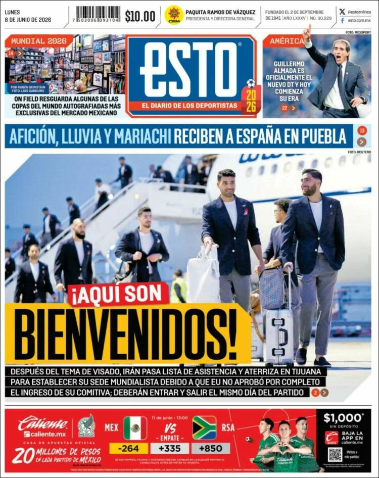 Portada de Esto (México)