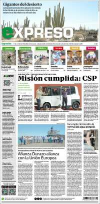 Portada de Expreso (Mexico)
