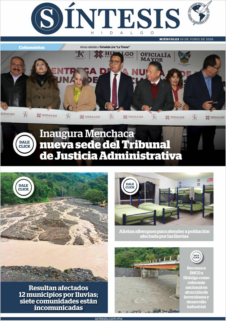 Portada de Sistesis - Hidalgo (México)